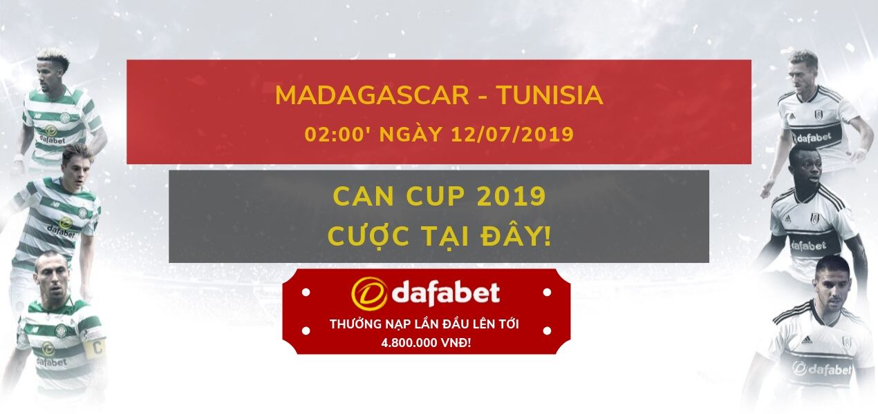Madagascar vs Tunisia dafabet