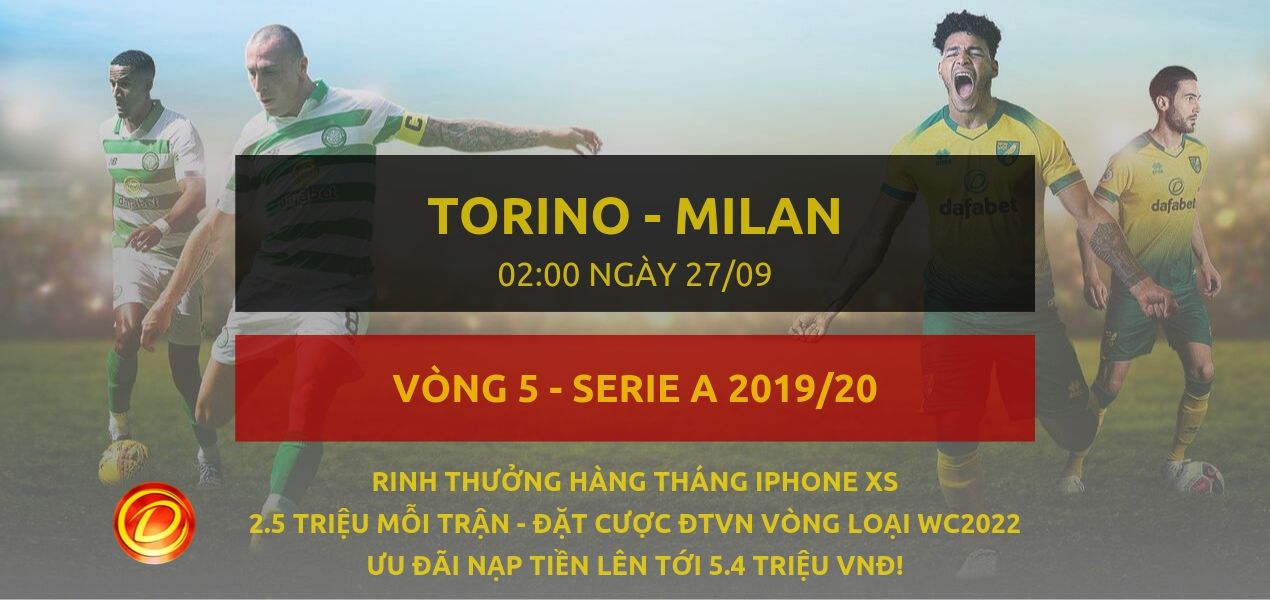 dafabet [Serie A] Torino vs Milan