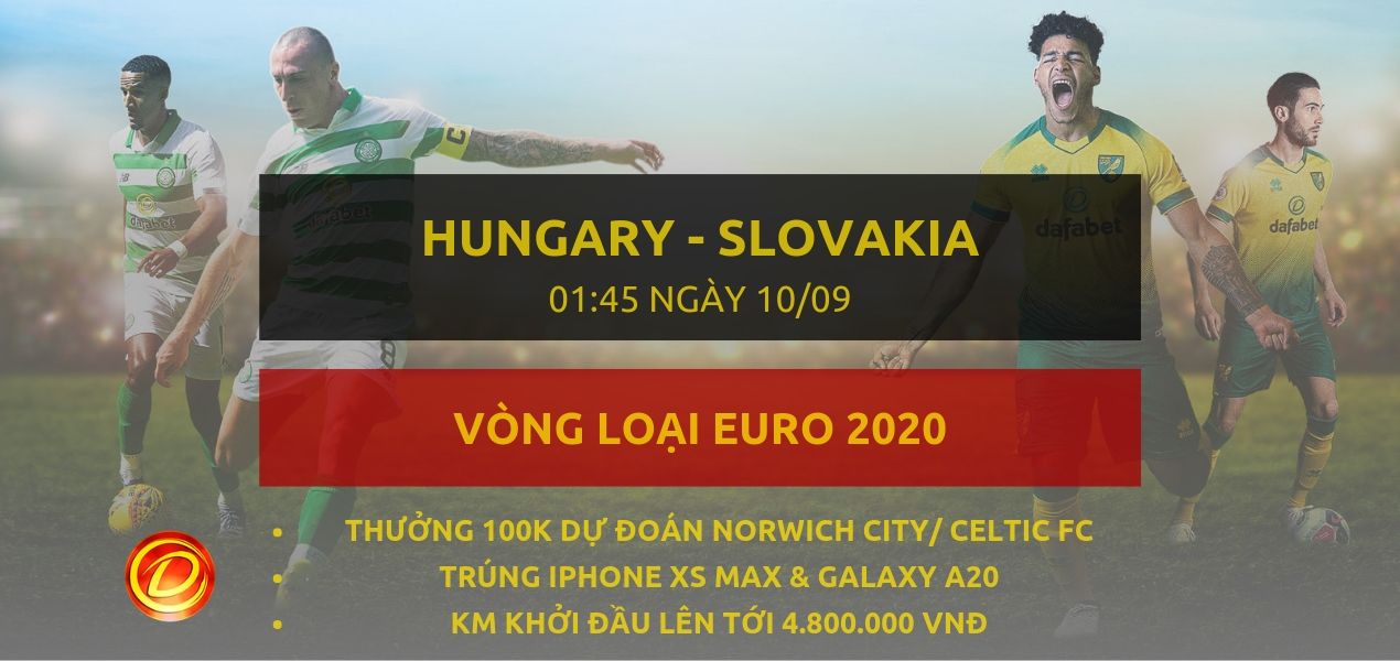 tip ca cuoc bong da dafa [Vòng loại EURO 2020] Hungary vs Slovakia